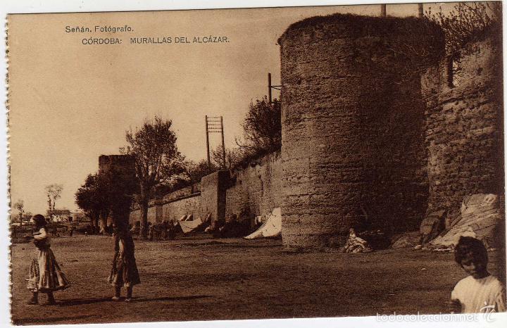 Postkarten: BONITA POSTAL - CORDOBA - MURALLAS DEL ALCAZAR - AMBIENTADA