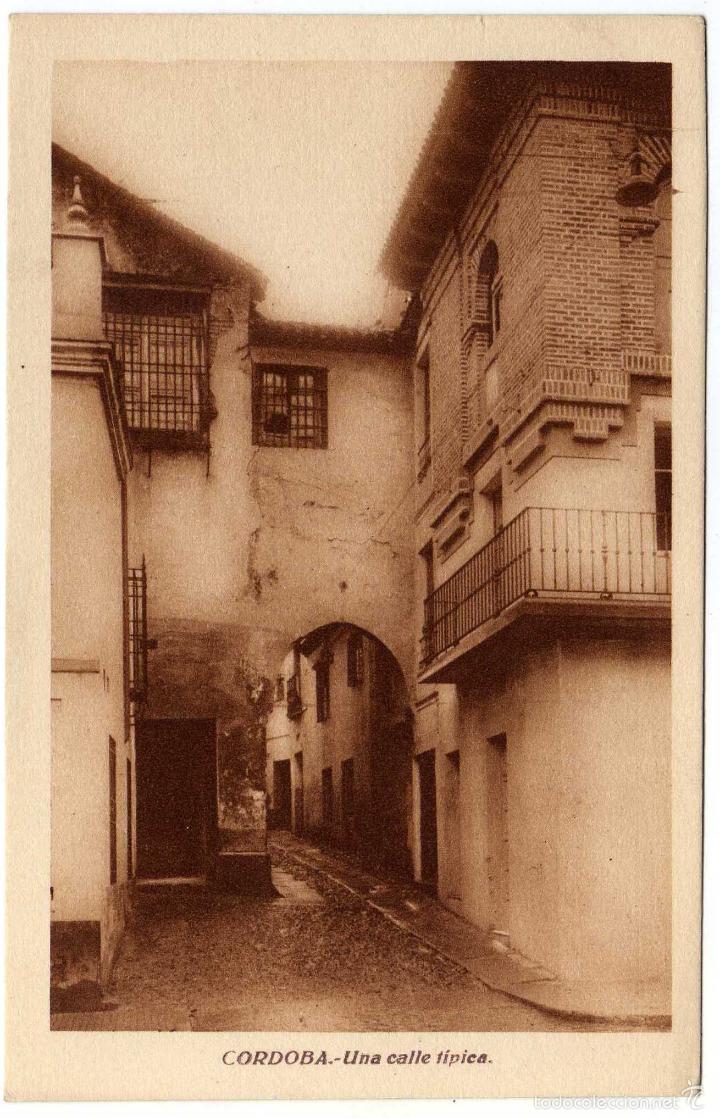 Postkarten: BONITA POSTAL - CORDOBA - UNA CALLE TIPICA - EL PORTILLO