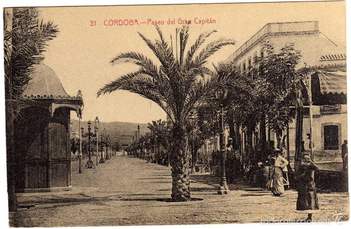Postcards: BONITA POSTAL - CORDOBA - PASEO DEL GRAN CAPITAN