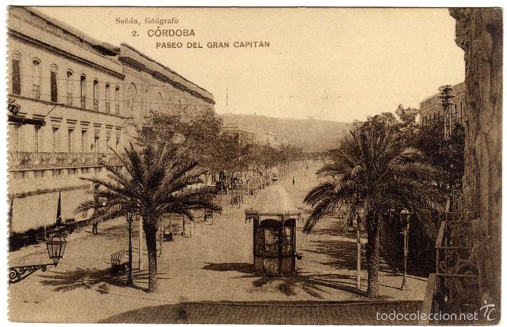 Postcards: BONITA POSTAL - CORDOBA - PASEO DEL GRAN CAPITAN