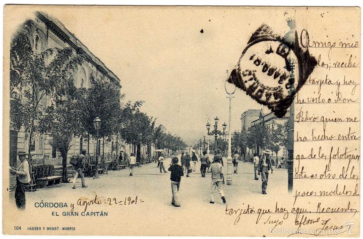 Postcards: PRECIOSA POSTAL - CORDOBA - EL GRAN CAPITAN - AMBIENTADA