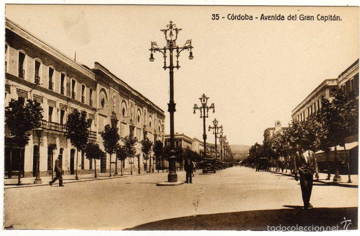 Postcards: BONITA POSTAL - CORDOBA - AVENIDA DEL GRAN CAPITAN