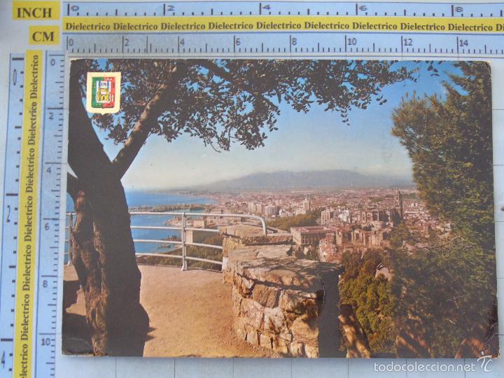 Cartoline: POSTAL DE M&Aacute;LAGA. A&Ntilde;O 1964. MIRADOR DE GIBRALFARO. 522