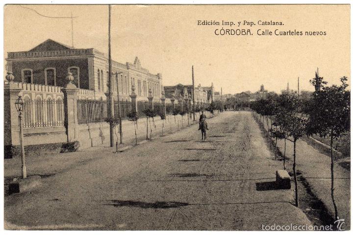 Postcards: BONITA POSTAL - CORDOBA - CALLE CUARTELES NUEVOS
