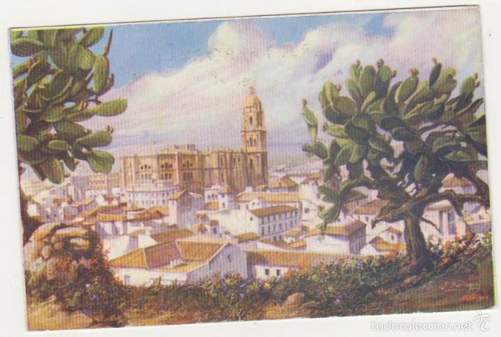 Cartoline: M&aacute;laga.-  Vista Panor&aacute;mica.