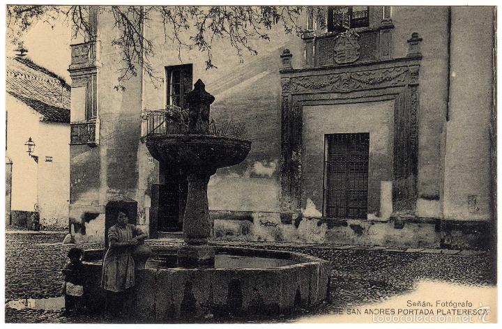 Postcards: BONITA POSTAL - CORDOBA - PLAZA DE SAN ANDRES - PORTADA PLATERESCA