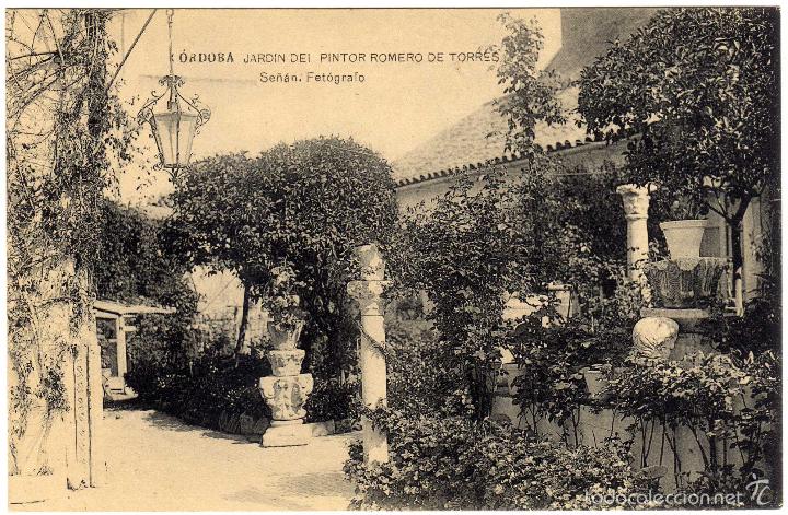 Cartoline: BONITA POSTAL - CORDOBA - JARDIN DEL PINTOR ROMERO DE TORRES
