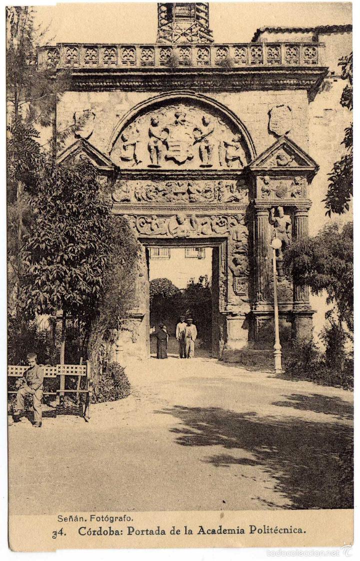 Cartoline: BONITA POSTAL - CORDOBA - PORTADA DE LA ACADEMIA POLITECNICA
