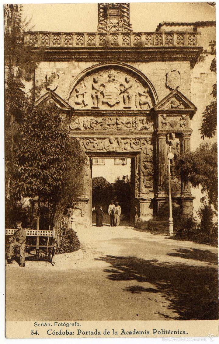 Cartoline: BONITA POSTAL - CORDOBA - PORTADA DE LA ACADEMIA POLITECNICA