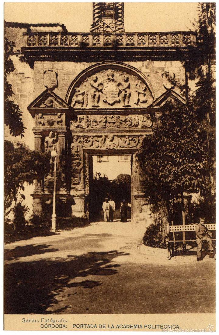 Cartoline: BONITA POSTAL - CORDOBA - PORTADA DE LA ACADEMIA POLITECNICA