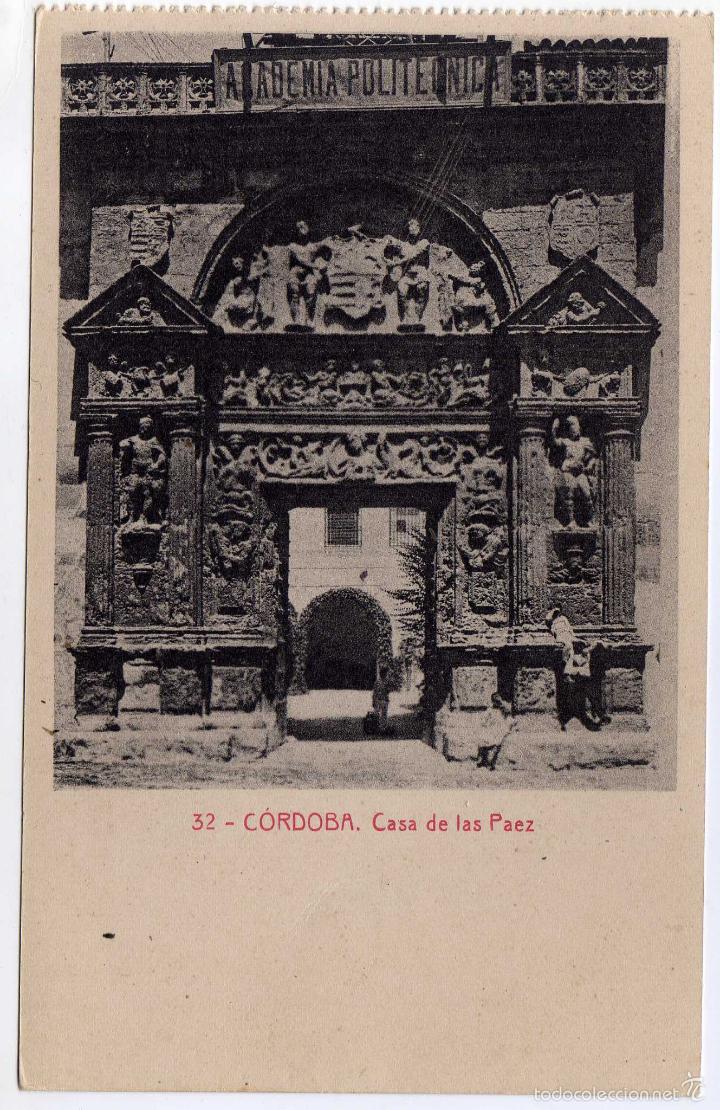 Cartoline: BONITA POSTAL - CORDOBA - CASA DE LAS (LOS) PAEZ