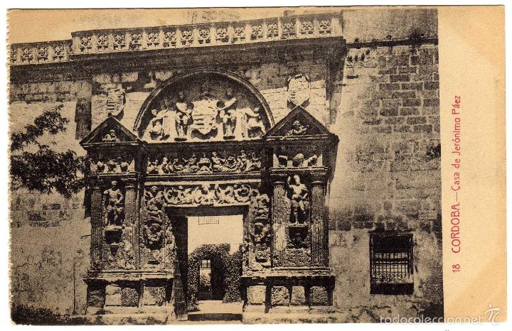 Postkarten: BONITA POSTAL - CORDOBA - CASA DE JERONIMO PAEZ
