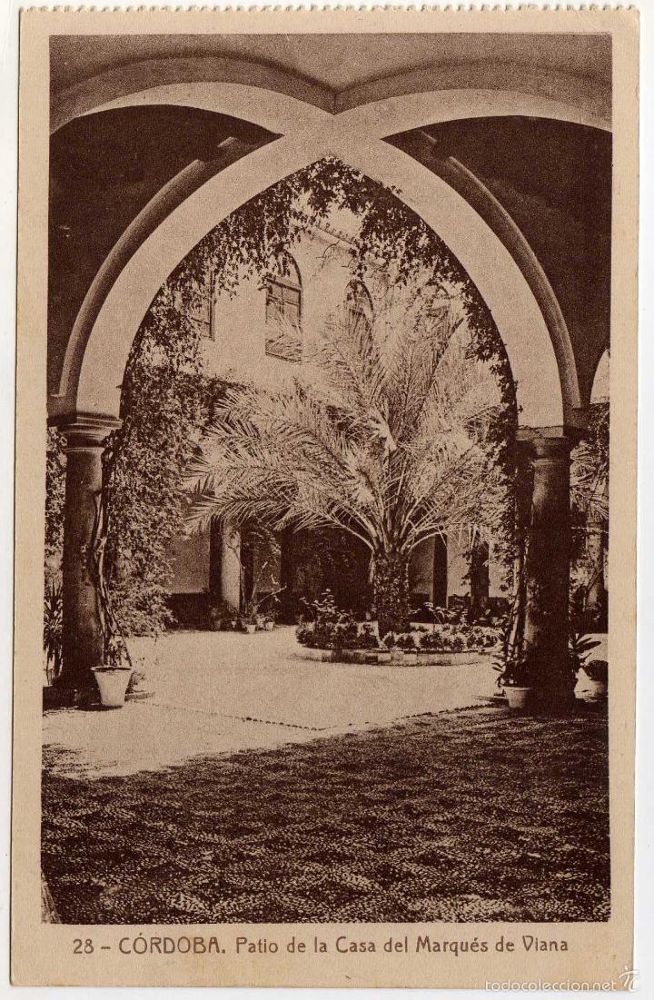 Postkarten: BONITA POSTAL - CORDOBA - PATIO DE LA CASA DEL MARQUES DE VIANA
