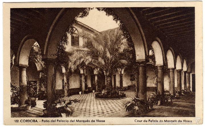 Postkarten: BONITA POSTAL - CORDOBA - PATIO DEL PALACIO DEL MARQUES DE VIANA