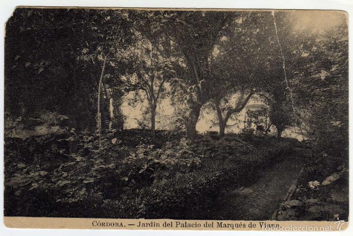 Postkarten: RARA POSTAL - CORDOBA - JARDIN DEL PALACIO DEL MARQUES DE VIANA