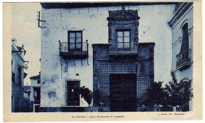 Postkarten: BONITA POSTAL - CORDOBA - PALACIO DEL MARQUES DE FUENSANTA
