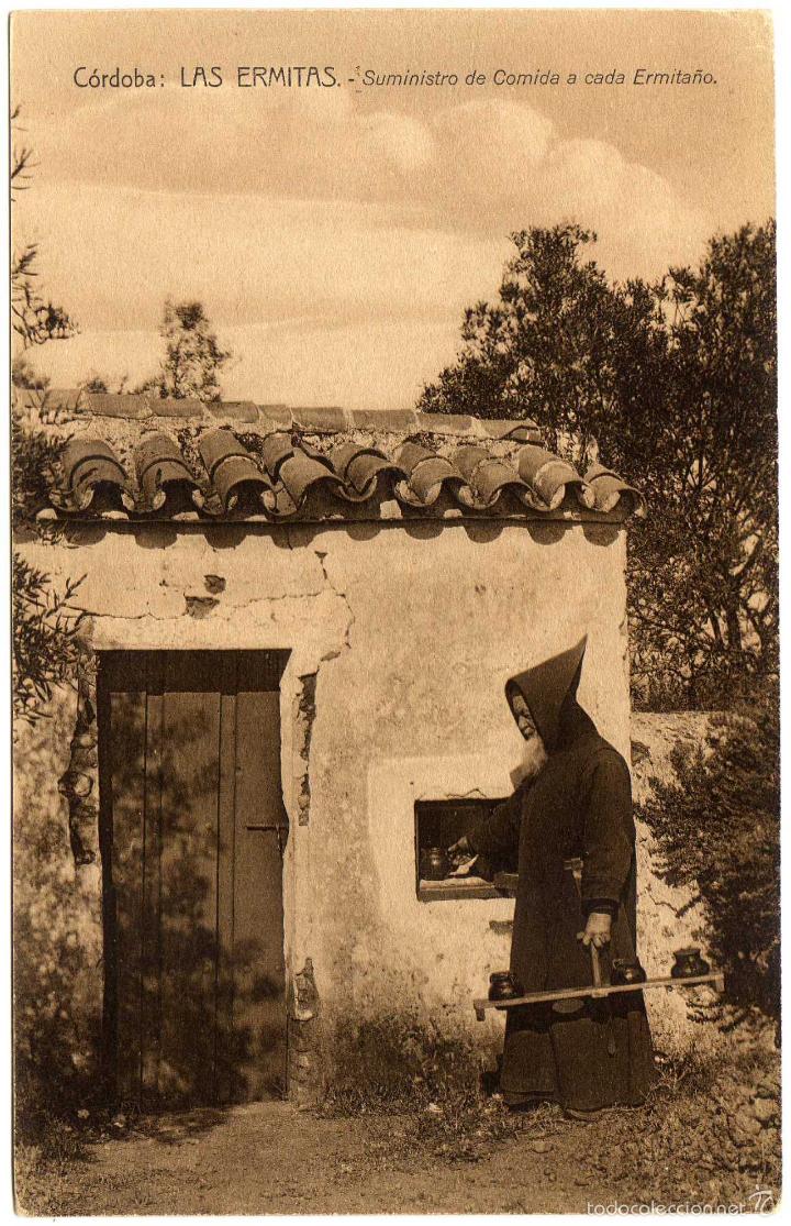 Postcards: BONITA POSTAL - CORDOBA - LAS ERMITAS - SUMINISTRO DE COMIDA A CADA ERMITA&Ntilde;O