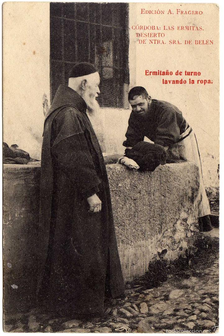 Postcards: BONITA POSTAL - CORDOBA - LAS ERMITAS - ERMITA&Ntilde;O DE TURNO LAVANDO LA ROPA