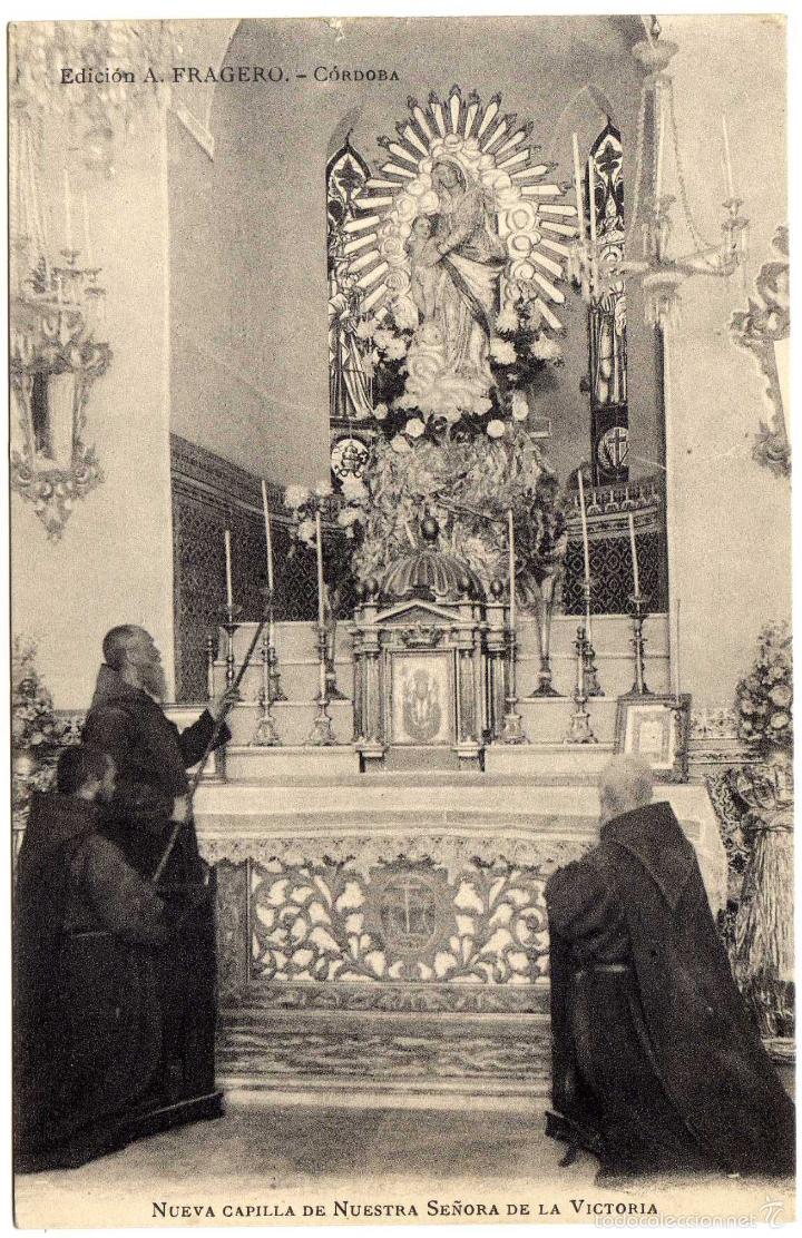 Postcards: BONITA POSTAL - CORDOBA - LAS ERMITAS - NUEVA CAPILLA DE NUESTRA SE&Ntilde;ORA DE LA VICTORIA