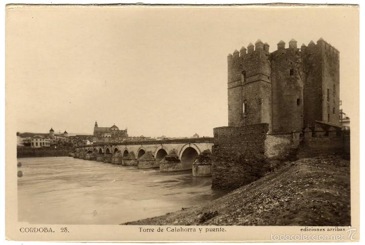 Postcards: BONITA POSTAL - CORDOBA - TORRE DE CALAHORRA Y PUENTE