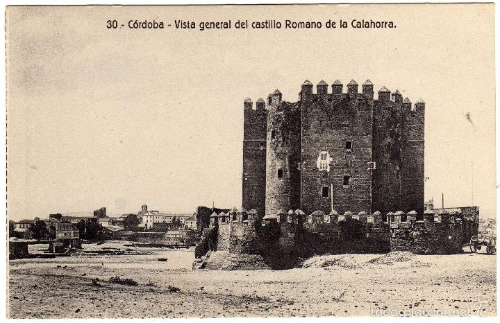 Postcards: BONITA POSTAL - CORDOBA - VISTA GENERAL DEL CASTILLO ROMANO DE LA CALAHORRA