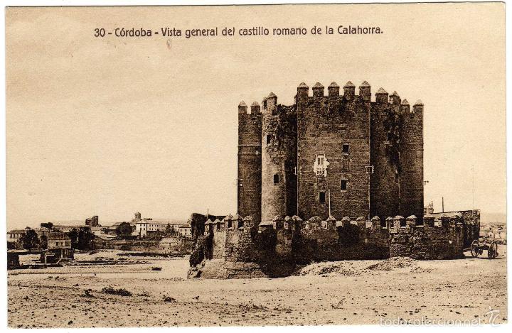 Postcards: BONITA POSTAL - CORDOBA - VISTA GENERAL DEL CASTILLO ROMANO DE LA CALAHORRA