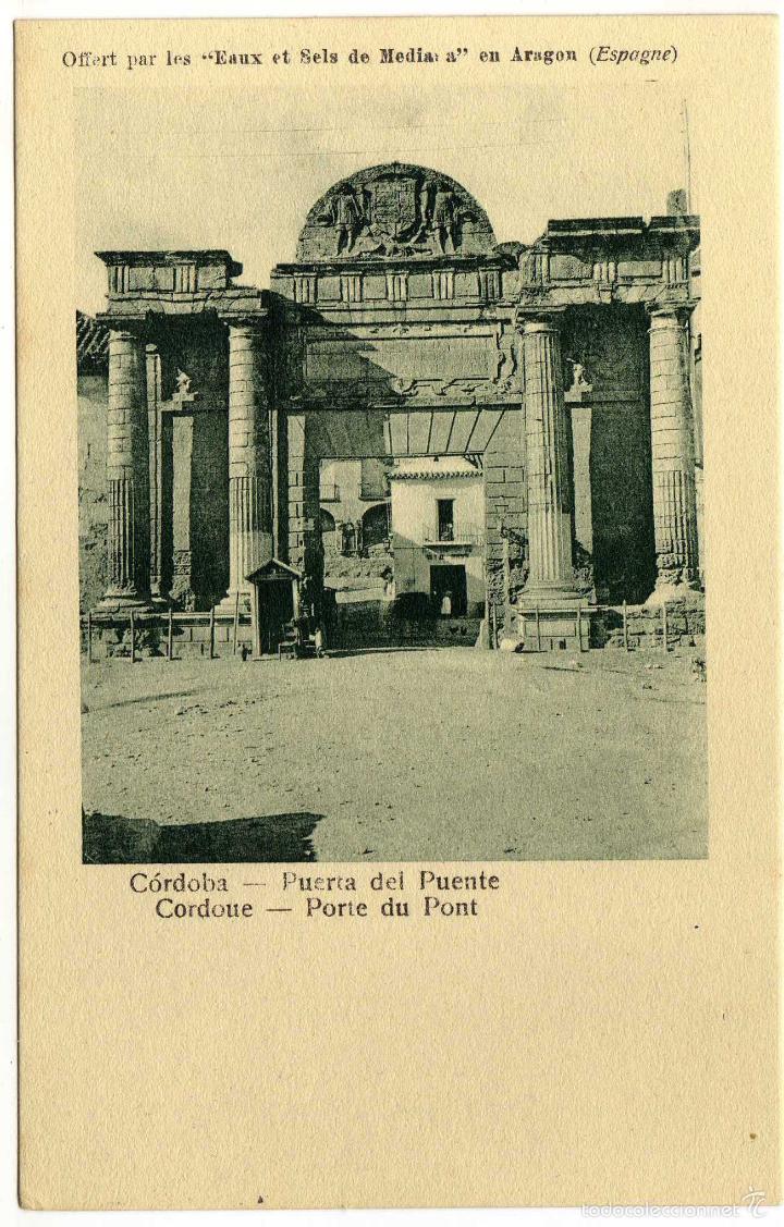 Postais: PRECIOSA POSTAL - CORDOBA - PUERTA DEL PUENTE