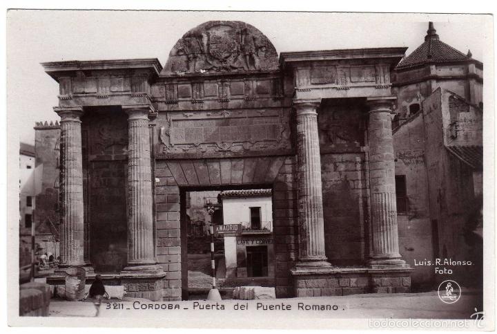 Postais: BONITA POSTAL - CORDOBA - PUERTA DEL PUENTE ROMANO