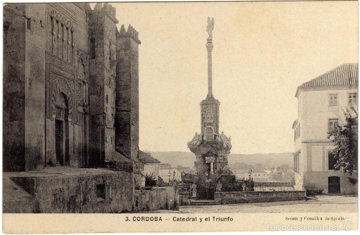 Postais: BONITA POSTAL - CORDOBA - CATEDRAL Y EL TRIUNFO