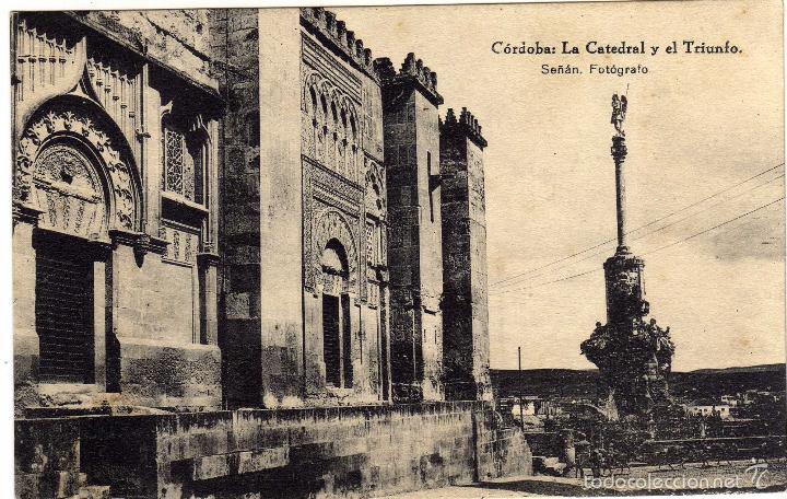 Postais: BONITA POSTAL - CORDOBA - LA CATEDRAL Y EL TRIUNFO