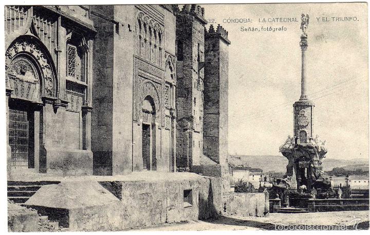 Postais: BONITA POSTAL - CORDOBA - LA CATEDRAL Y EL TRIUNFO