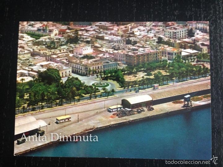 Postales: POSTAL A COLOR DE ALMERIA - VISTA PARCIAL DESDE EL AVION
