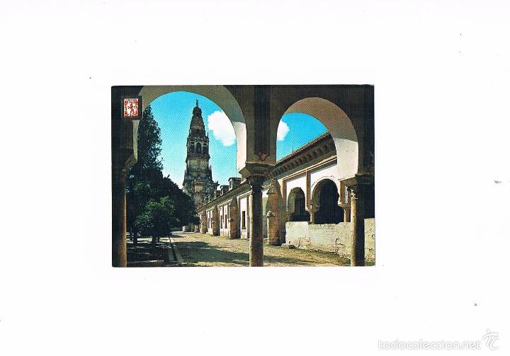 Postales: POSTAL ANTIGUA CORDOBA SIN CIRCULAR PATIO DE LOS NARANJOS CON TORRE DE LA CATEDRAL