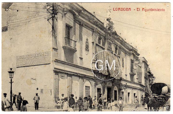 Postais: MAGNIFICA POSTAL - CORDOBA - EL AYUNTAMIENTO - MUY AMBIENTADA