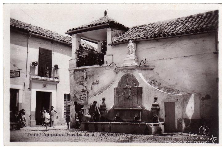 Postales: PRECIOSA POSTAL - CORDOBA - FUENTE DE LA FUENSECA - AMBIENTADA
