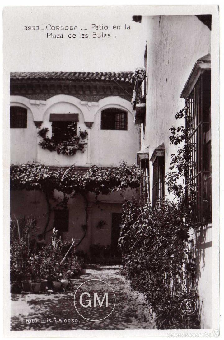 Postales: PRECIOSA POSTAL - CORDOBA - PATIO EN LA PLAZA DE LAS BULAS