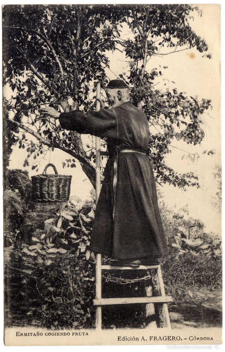 Postais: BONITA POSTAL - CORDOBA - ERMITA&Ntilde;O COGIENDO FRUTA