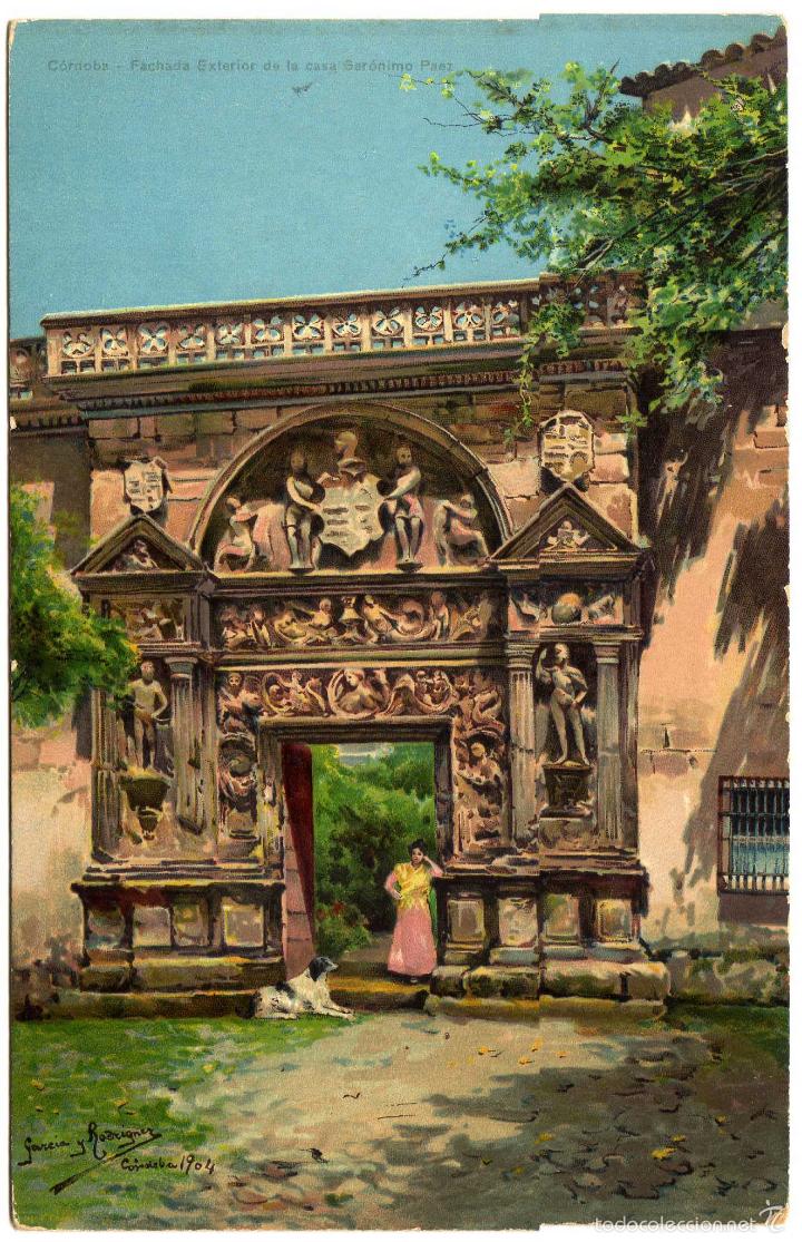Postais: PRECIOSA POSTAL - CORDOBA - FACHADA EXTERIOR DE LA CASA JERONIMO PAEZ