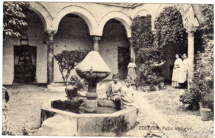 Postais: BONITA POSTAL - CORDOBA - PATIO ANTIGUO - AMBIENTADA