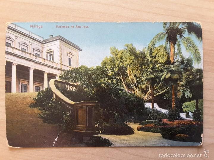 Postales: POSTAL DE M&Aacute;LAGA- HACIENDA DE SAN JOS&Eacute;