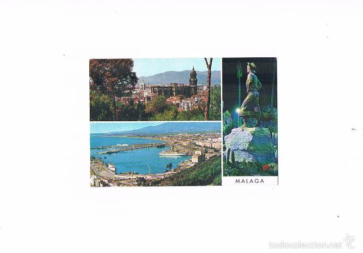 Cartes Postales: POSTAL ANTIGUA MALAGA SIN CIRCULAR MALAGA BELLEZAS DE LA CIUDAD