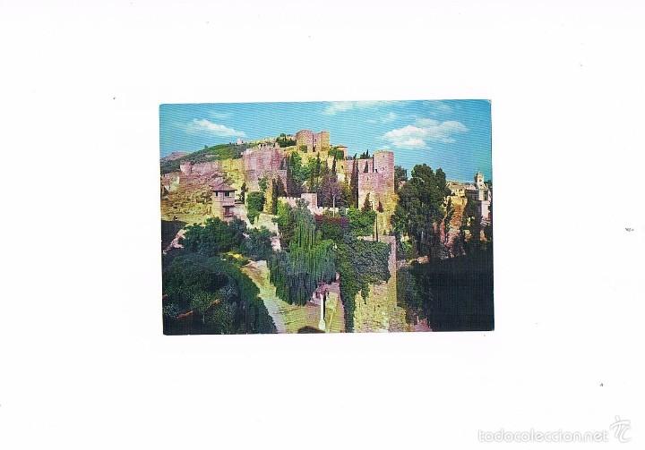 Cartoline: POSTAL ANTIGUA MALAGA SIN CIRCULAR MALAGA ALCAZABA Y CASTILLO DE GIBRALFARO