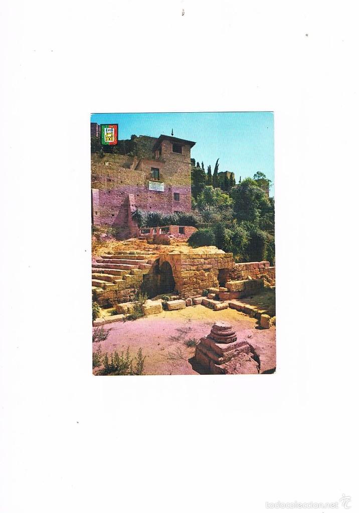 Cartoline: POSTAL ANTIGUA MALAGA SIN CIRCULAR MALAGA ALCAZABA ANFITEATRO ROMANO