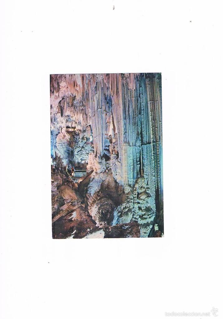 Cartoline: POSTAL ANTIGUA MALAGA SIN CIRCULAR CUEVA DE NERJA MALAGA MIRADOR DE LA SALA DEL CATACLISMO
