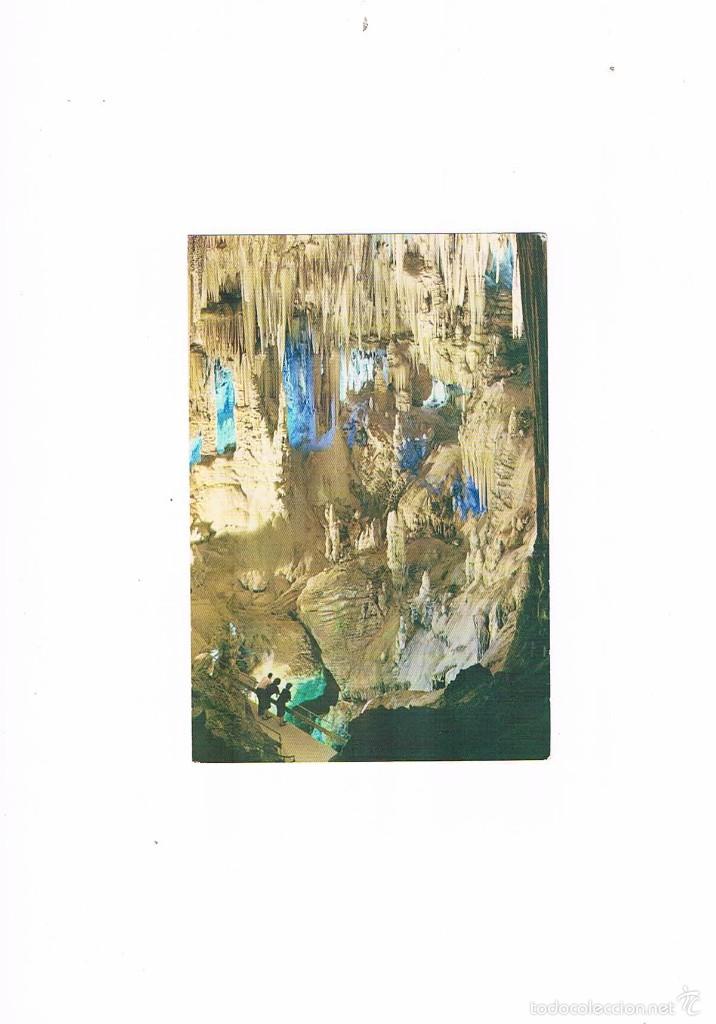 Cartoline: POSTAL ANTIGUA MALAGA SIN CIRCULAR CUEVA DE NERJA MALAGA ENTRADA A LAS GALERIAS ALTAS