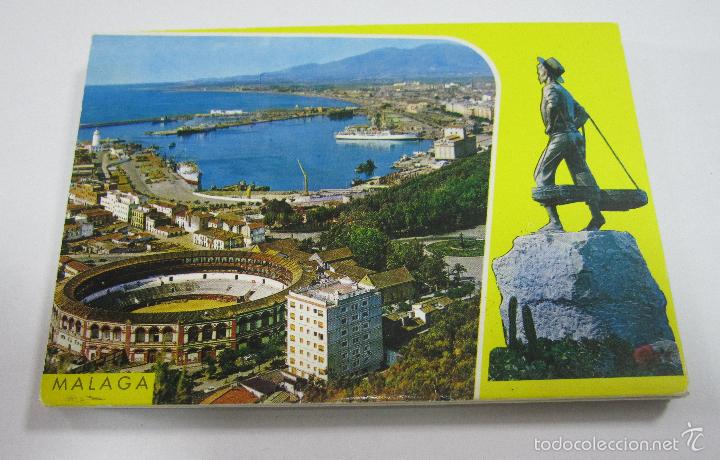 Postales: BLOCK DE 10 POSTALES. MALAGA. A COLOR. GARCIA GARRABELLA Y CIA