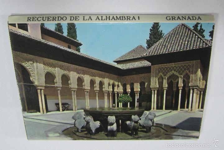 Postkarten: BLOCK DE 10 POSTALES. RECUERDO DE LA ALHAMBRA I. GRANADA. FOTO GALLEGOS