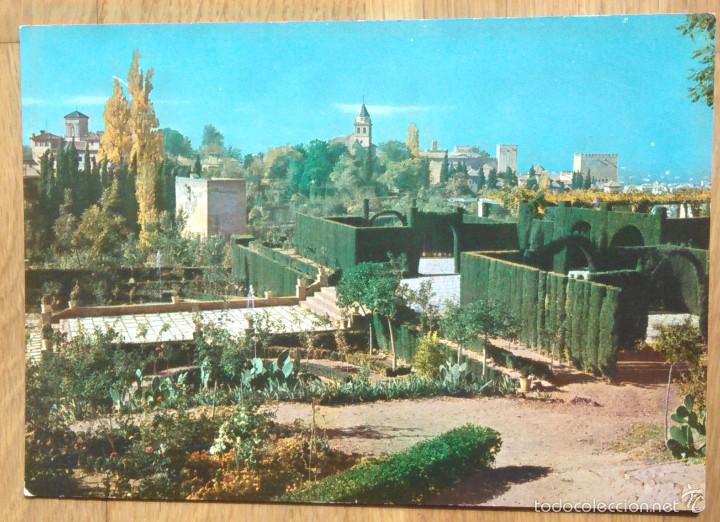 Postales: GRANADA - GENERALIFE - Foto 1