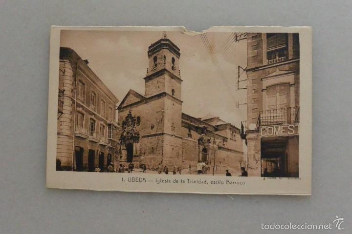 Postales: ANTIGUA TARJETA POSTAL UBEDA IGLESIA DE LA TRINIDAD