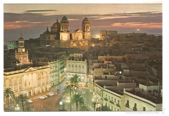 Postales: CADIZ .- PLAZA SAN JUAN DE DIOS  .- N&ordm; 146 DISTRIBUIDOR PAPELERIA ALFA